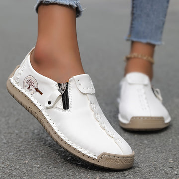chaussures en cuir confortables et légères pour femmes